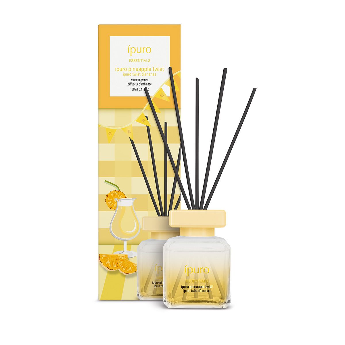 IPuro geurdiffuser pineapple twist 100ml