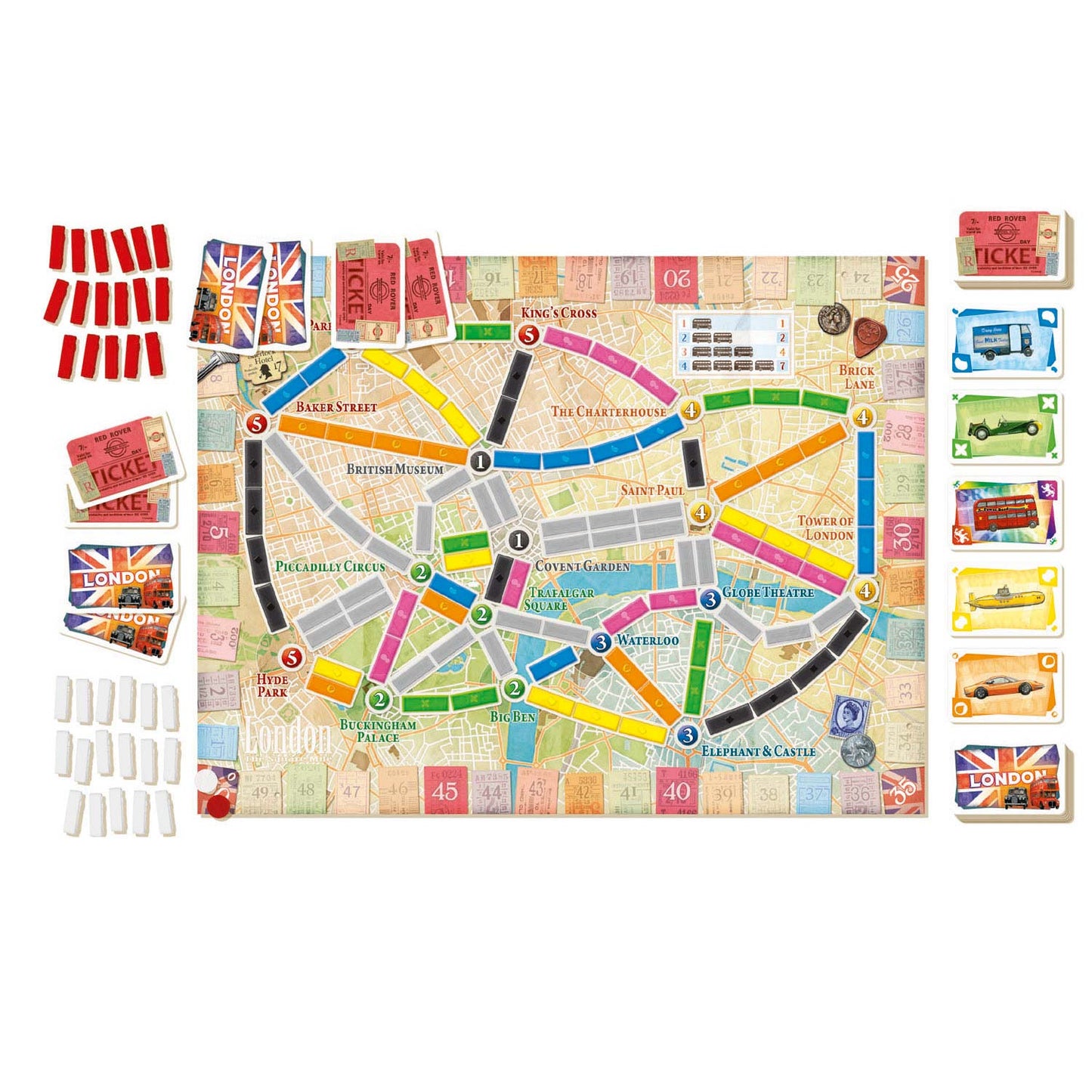 Exploding Kittens Ticket to ride london nederlandse versie