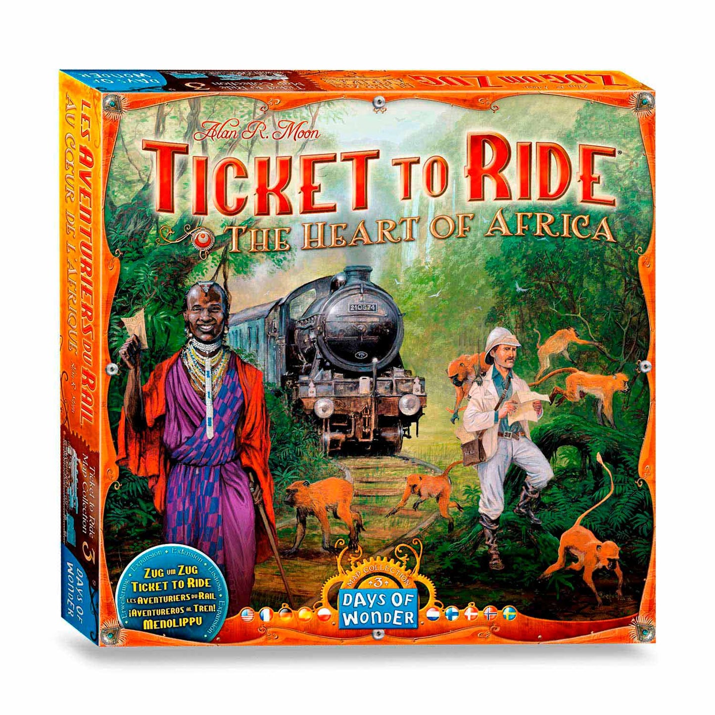Asmodee Ticket to ride afrika bordspel