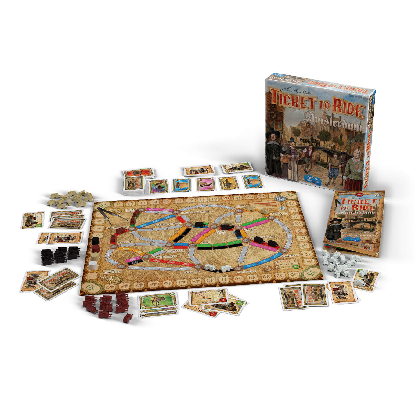 Days Of Wonder Ticket to ride amsterdam