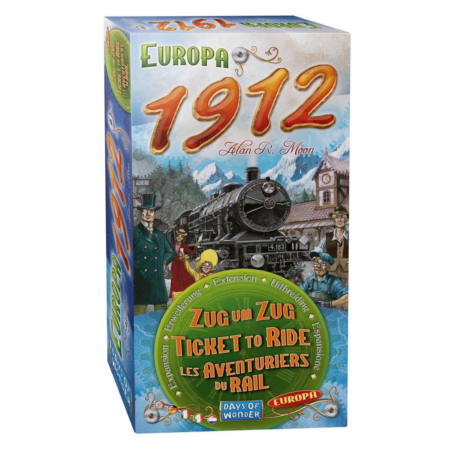 Asmodee Ticket to ride - europa 1912 uitbreidingsset