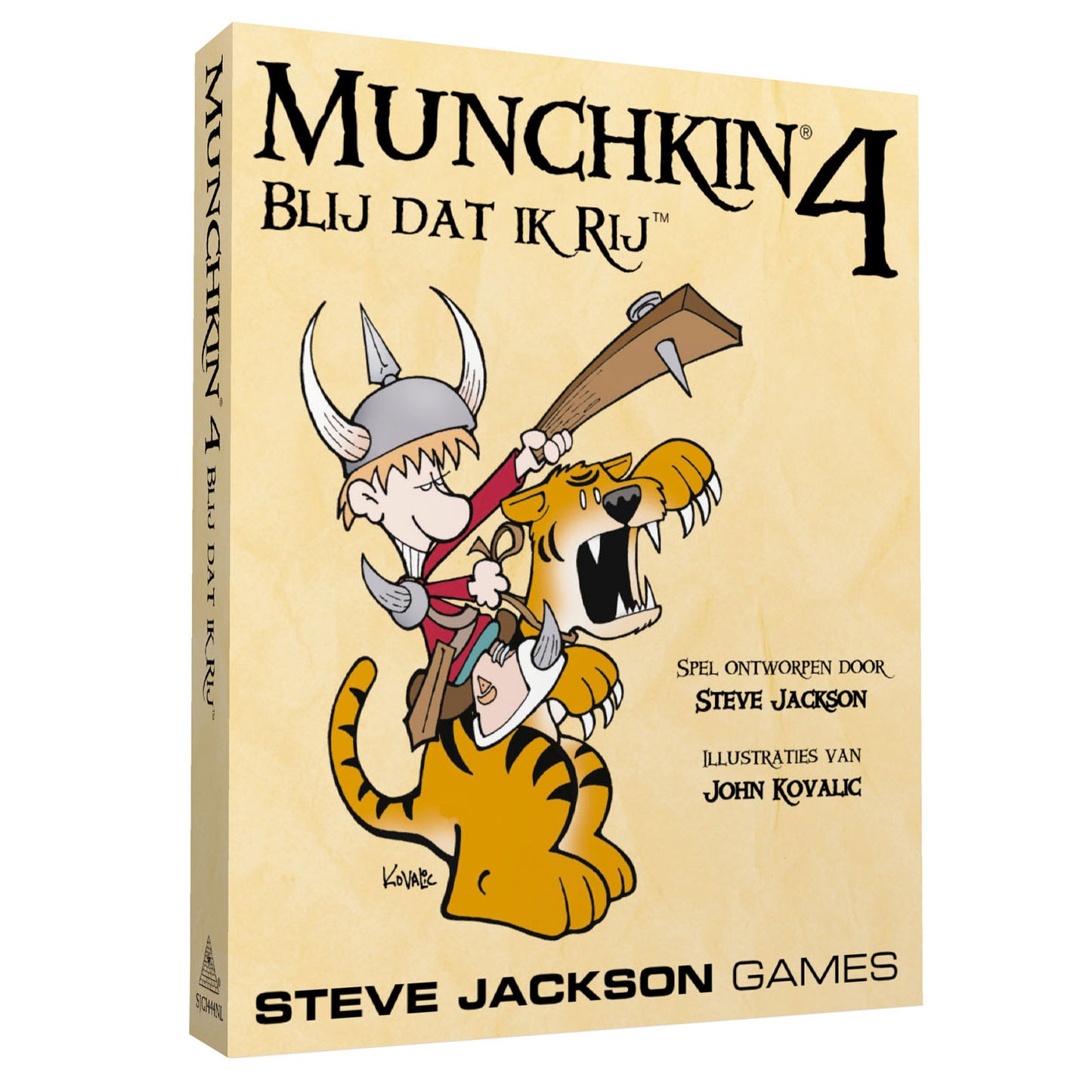 Steve Jackson Games Munchkin 4 - blij dat ik rij kaartspel