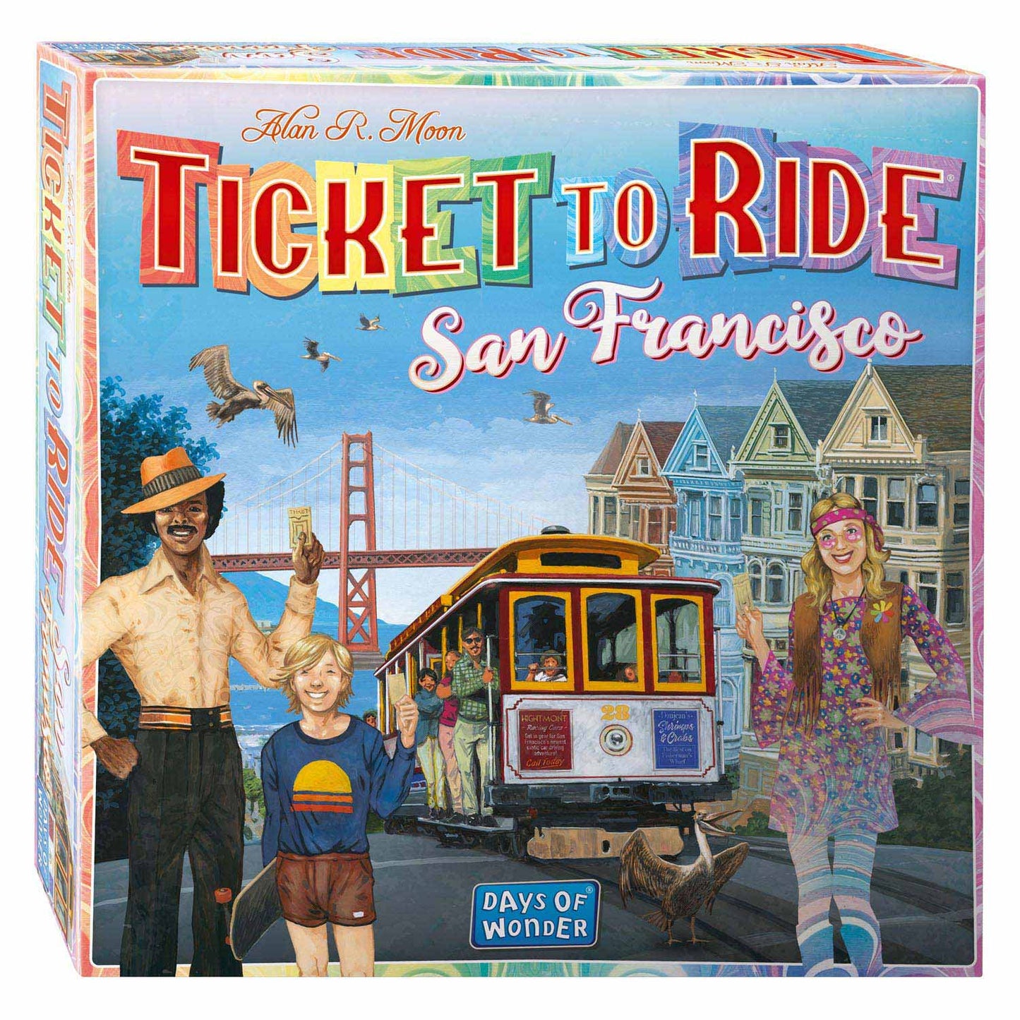 Asmodee Ticket to ride - san francisco bordspel