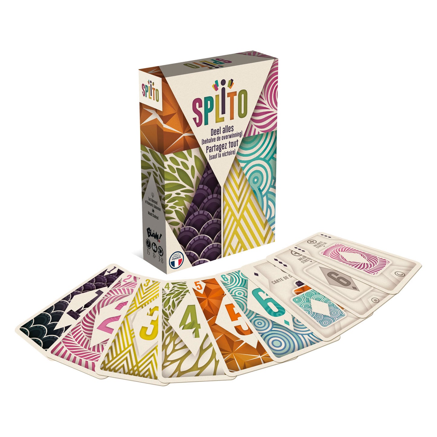 Asmodee Splito kaartspel