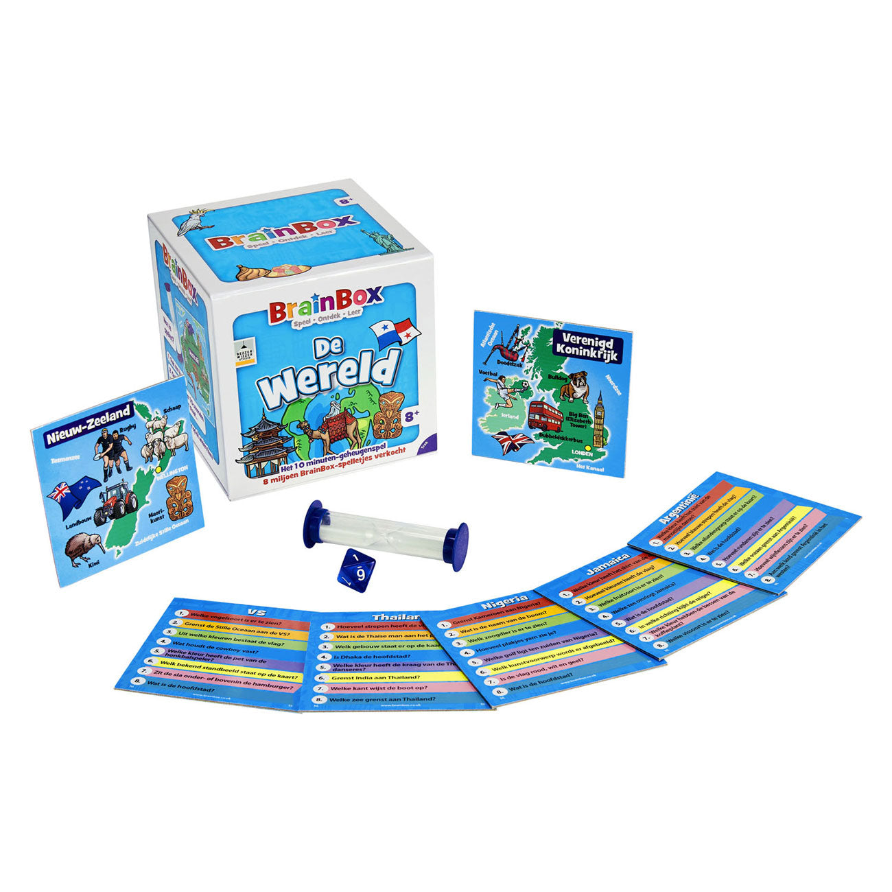 Bezzerwizzer Brainbox de wereld bordspel