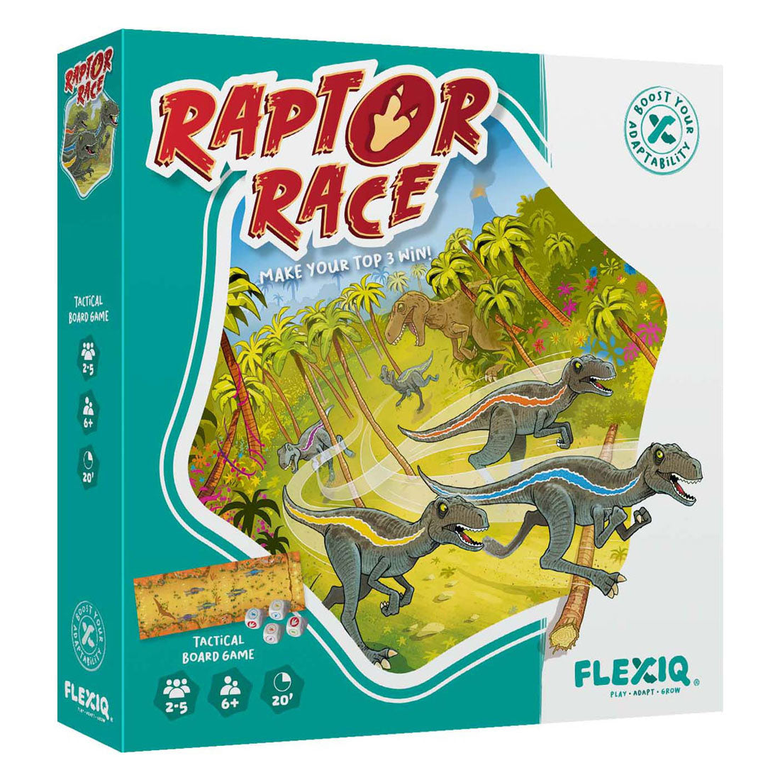 FlexIQ Raptor race tactisch bordspel