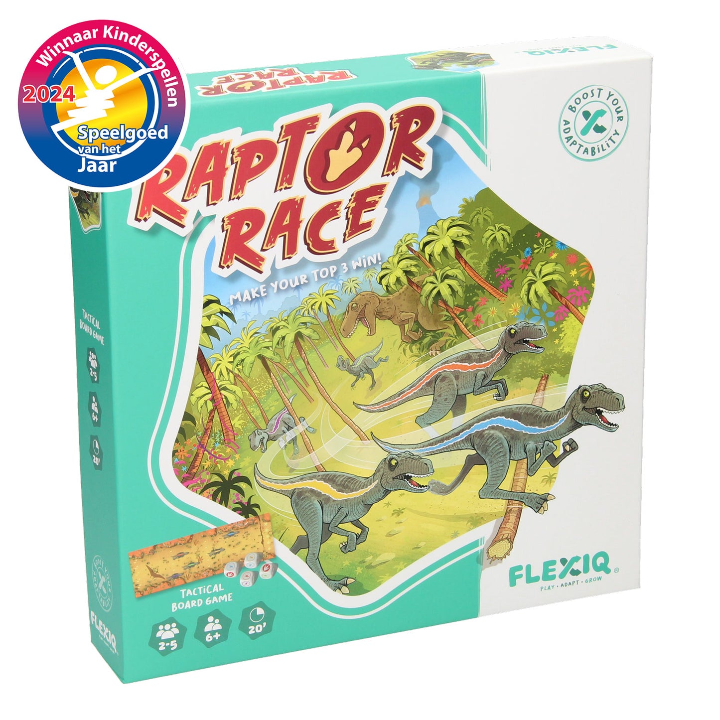FlexIQ Raptor race tactisch bordspel