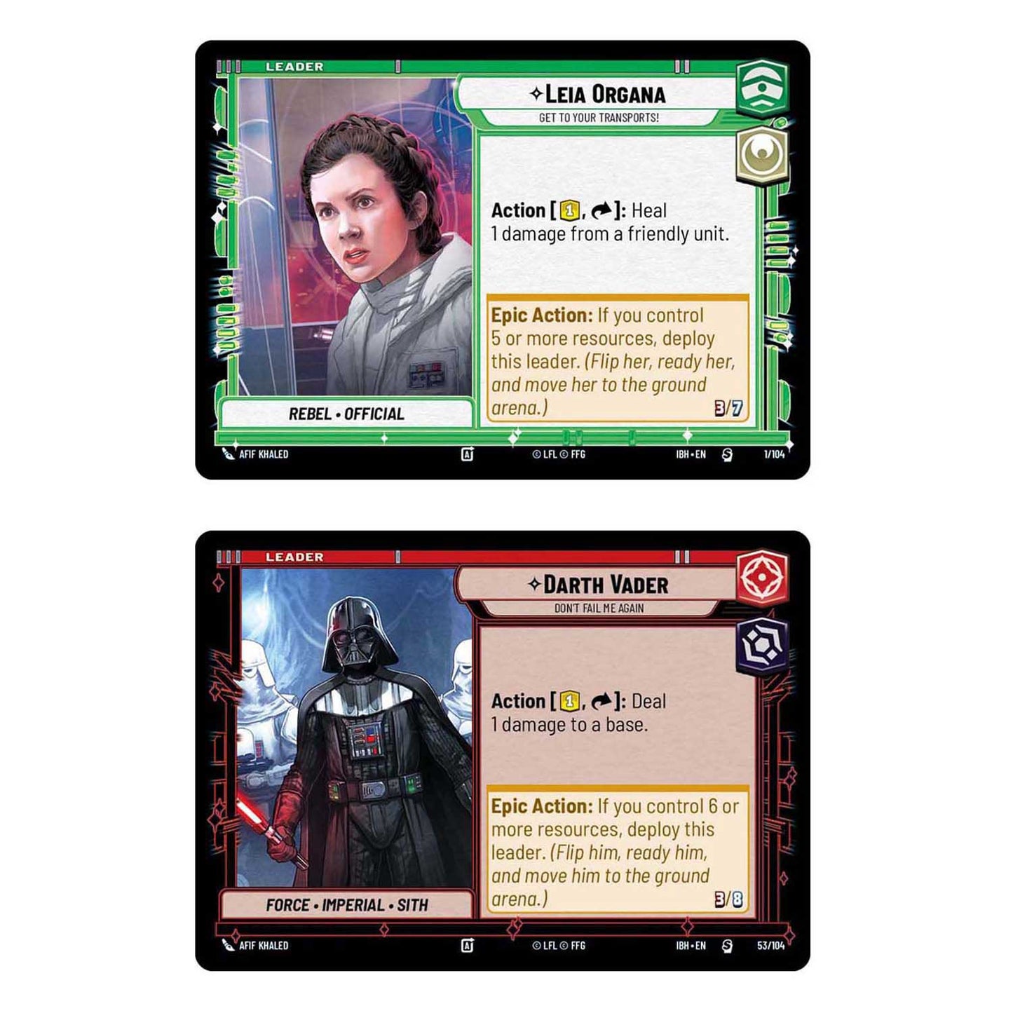 Asmodee Star wars unlimited - intro battle hoth