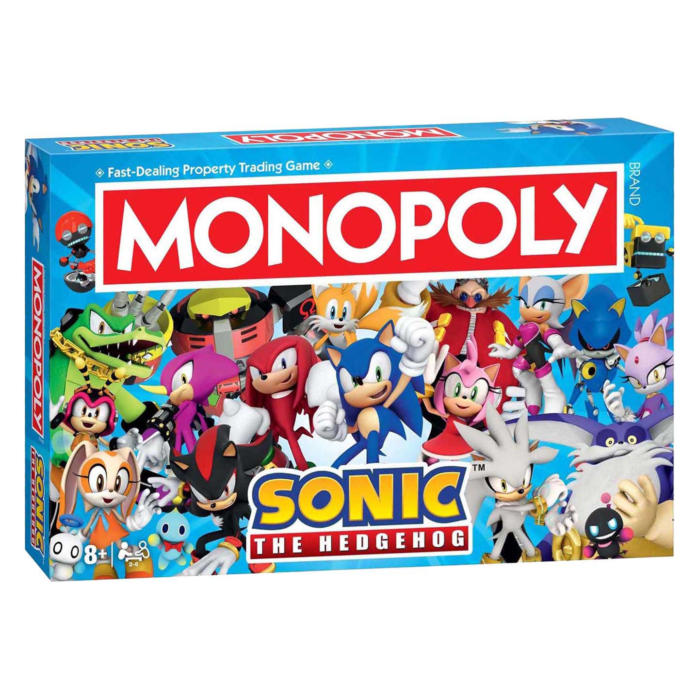 Winning Moves Monopoly sonic the hedgehog