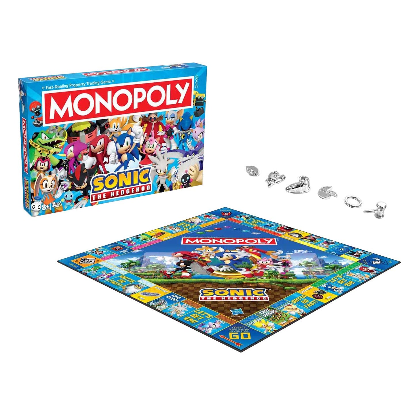 Winning Moves Monopoly sonic the hedgehog
