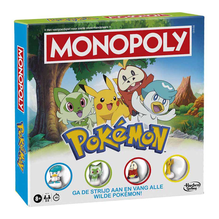 Hasbro Monopoly pokémon