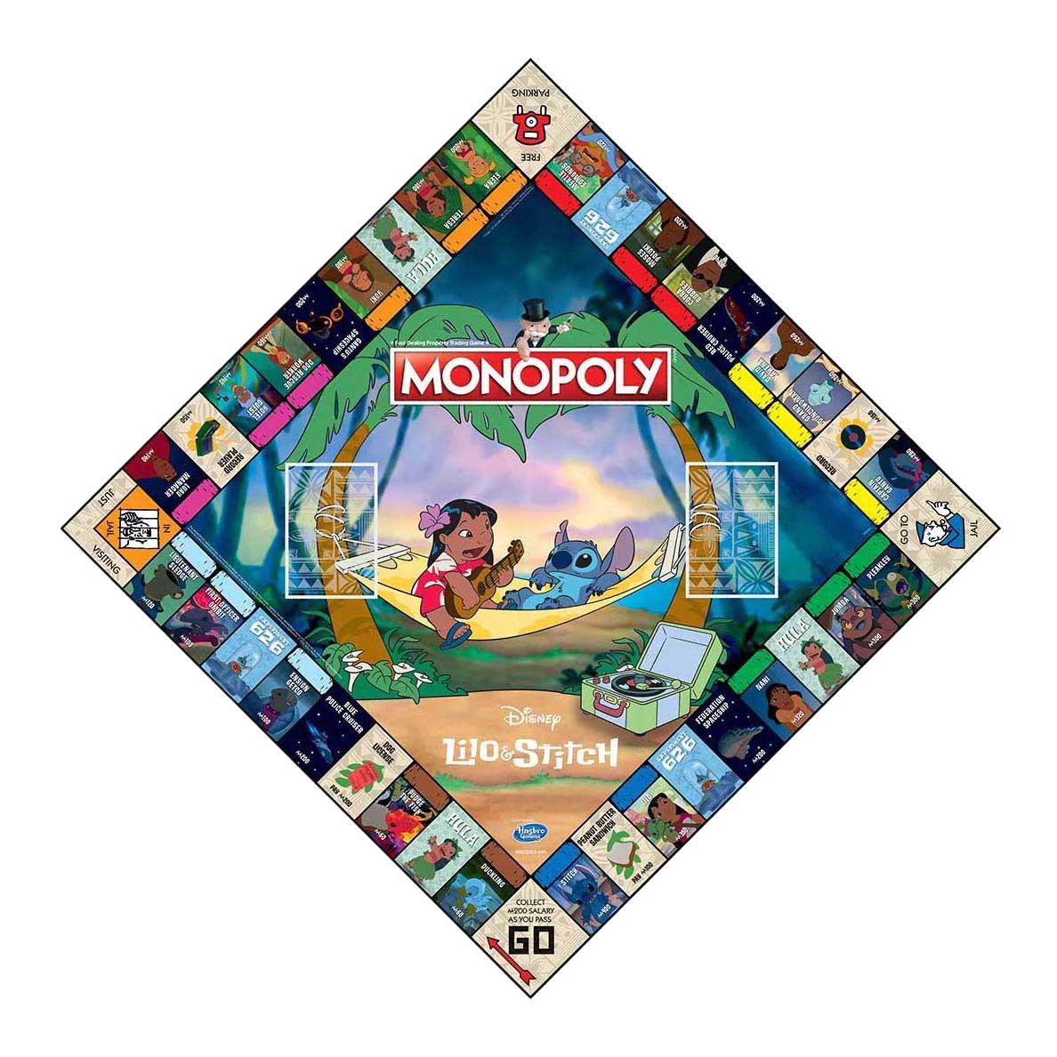 Monopoly Winning moves - bordspel - lilo stitch - engels