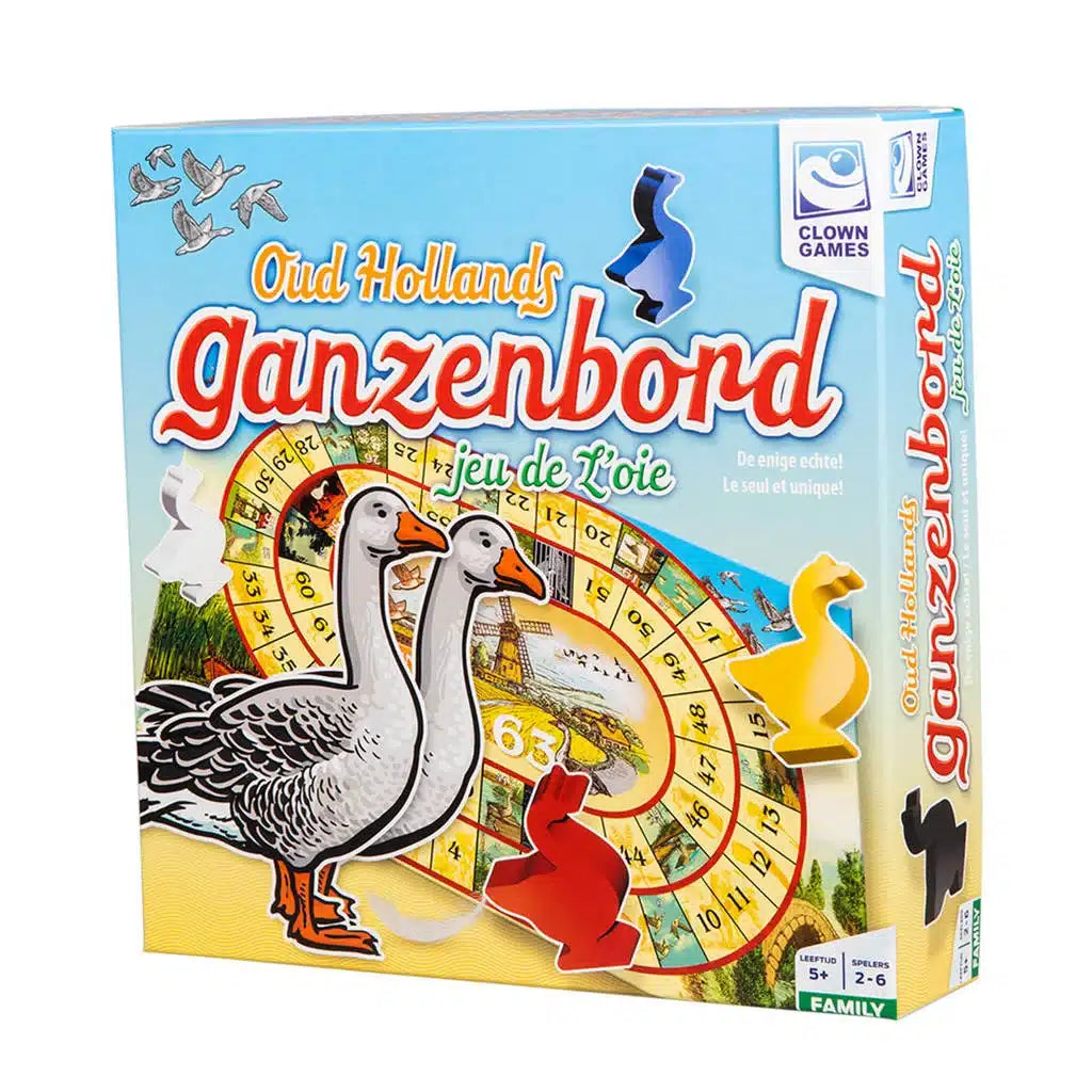 Van Der Meulen Clown games ganzenbord het gezelligste spel van nederland