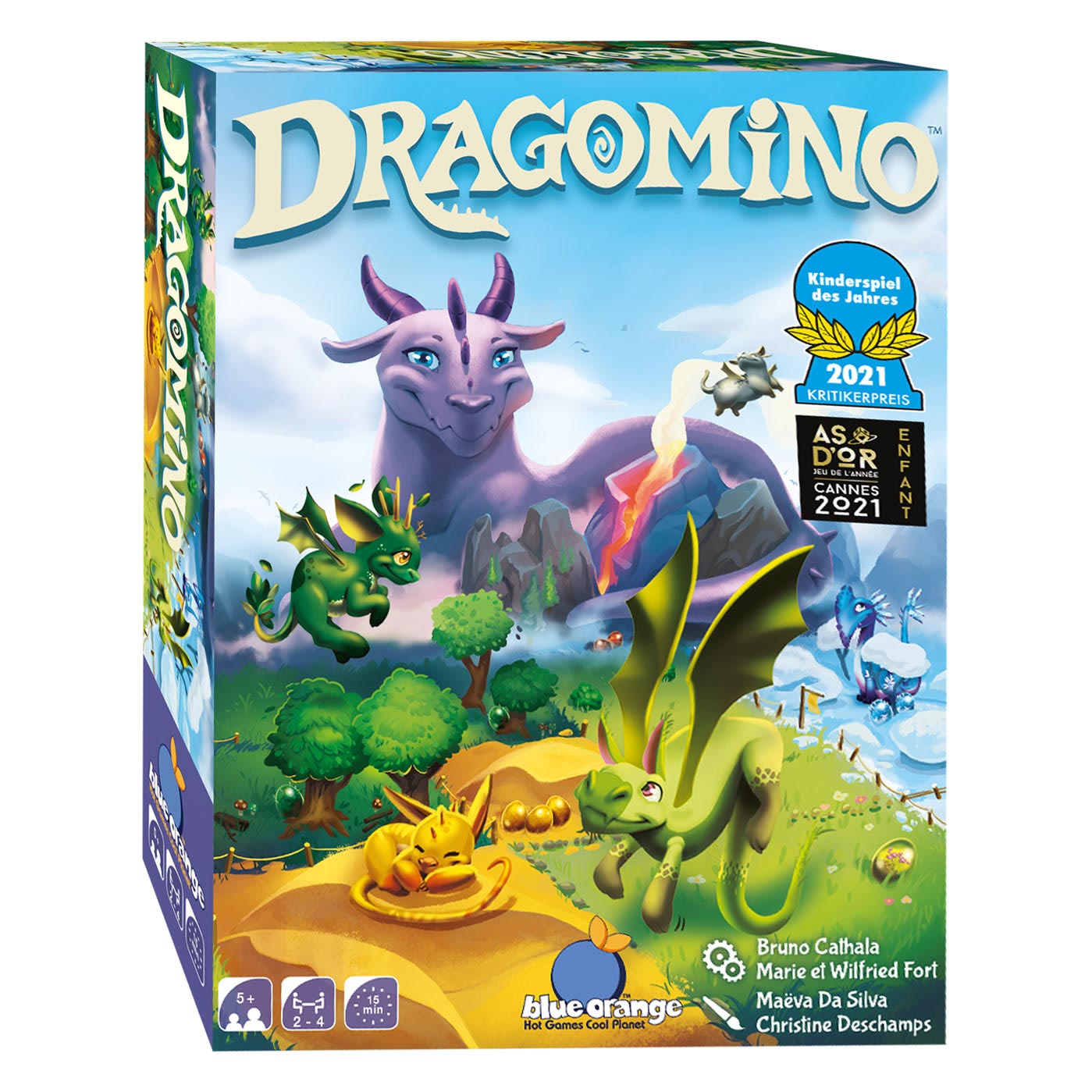 Geronimo Games Dragomino kinderspel