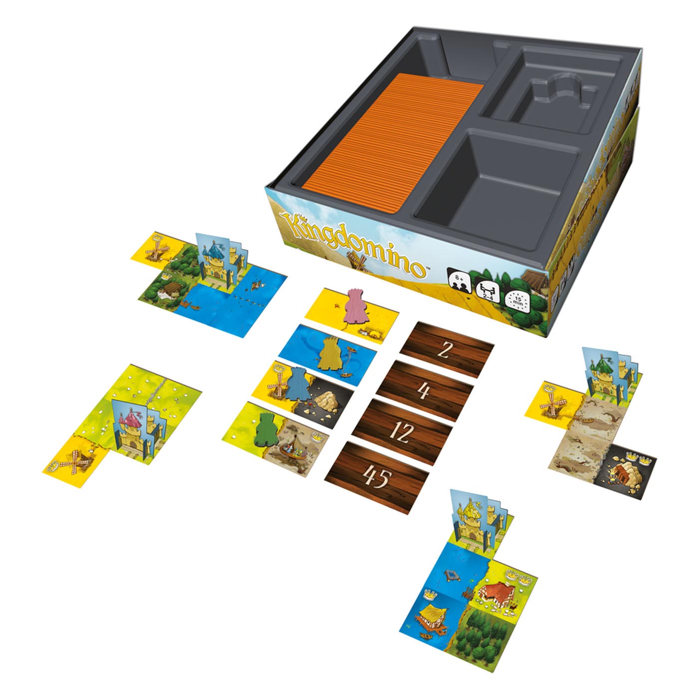 Geronimo Games Kingdomino bordspel