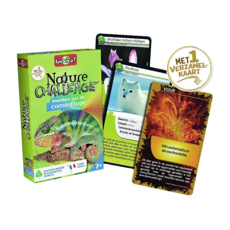 Geronimo Games Bioviva kwartet nature challenge - meesters van de camouflage