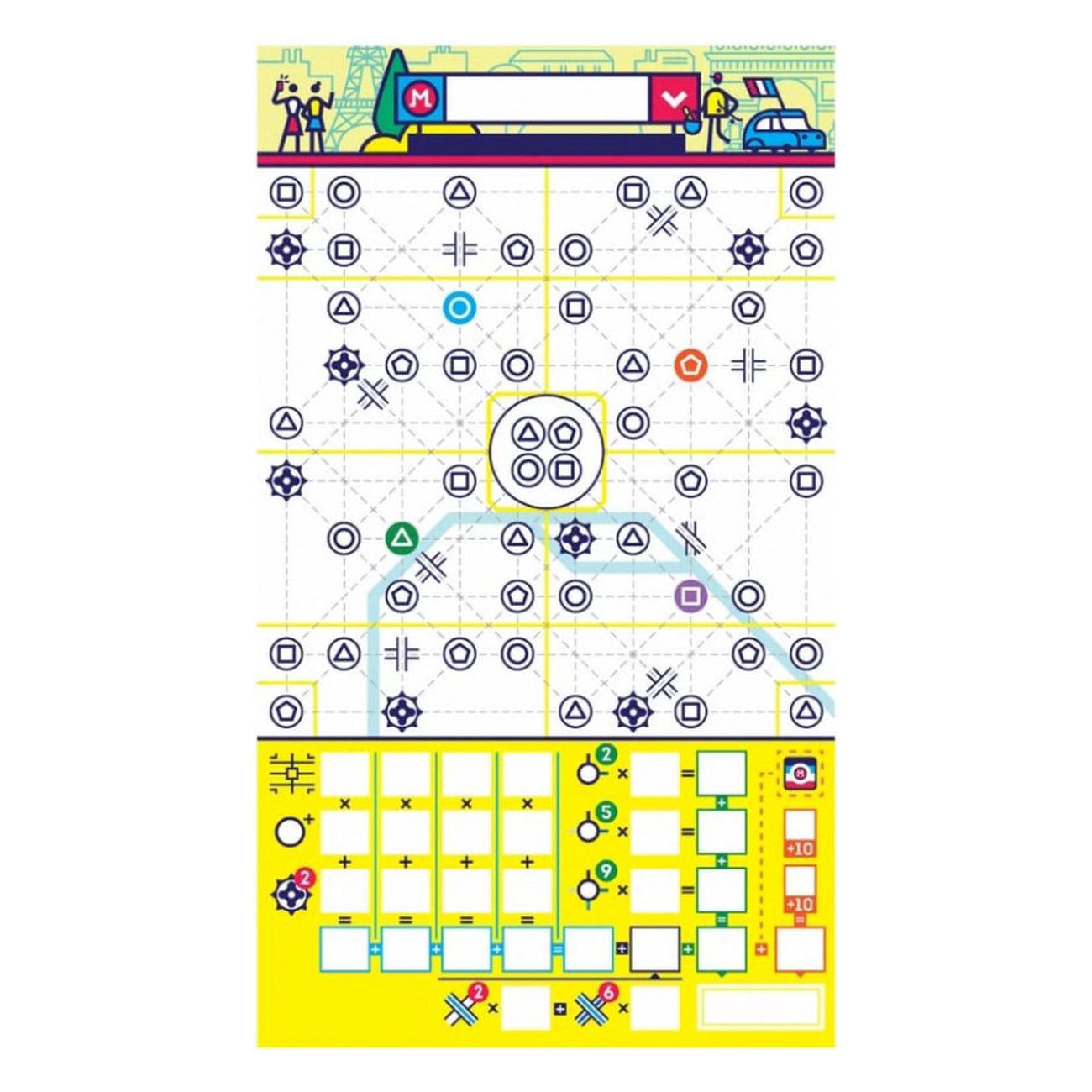 Geronimo Games Blue orange gezelschapsspel next station paris