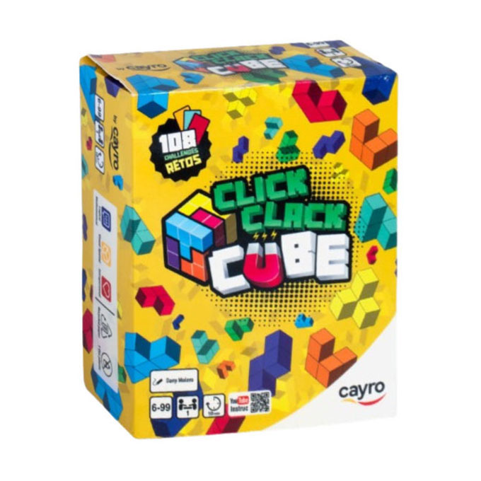 Geronimo Games Cayro magnetisch blokkenspel click clack cube