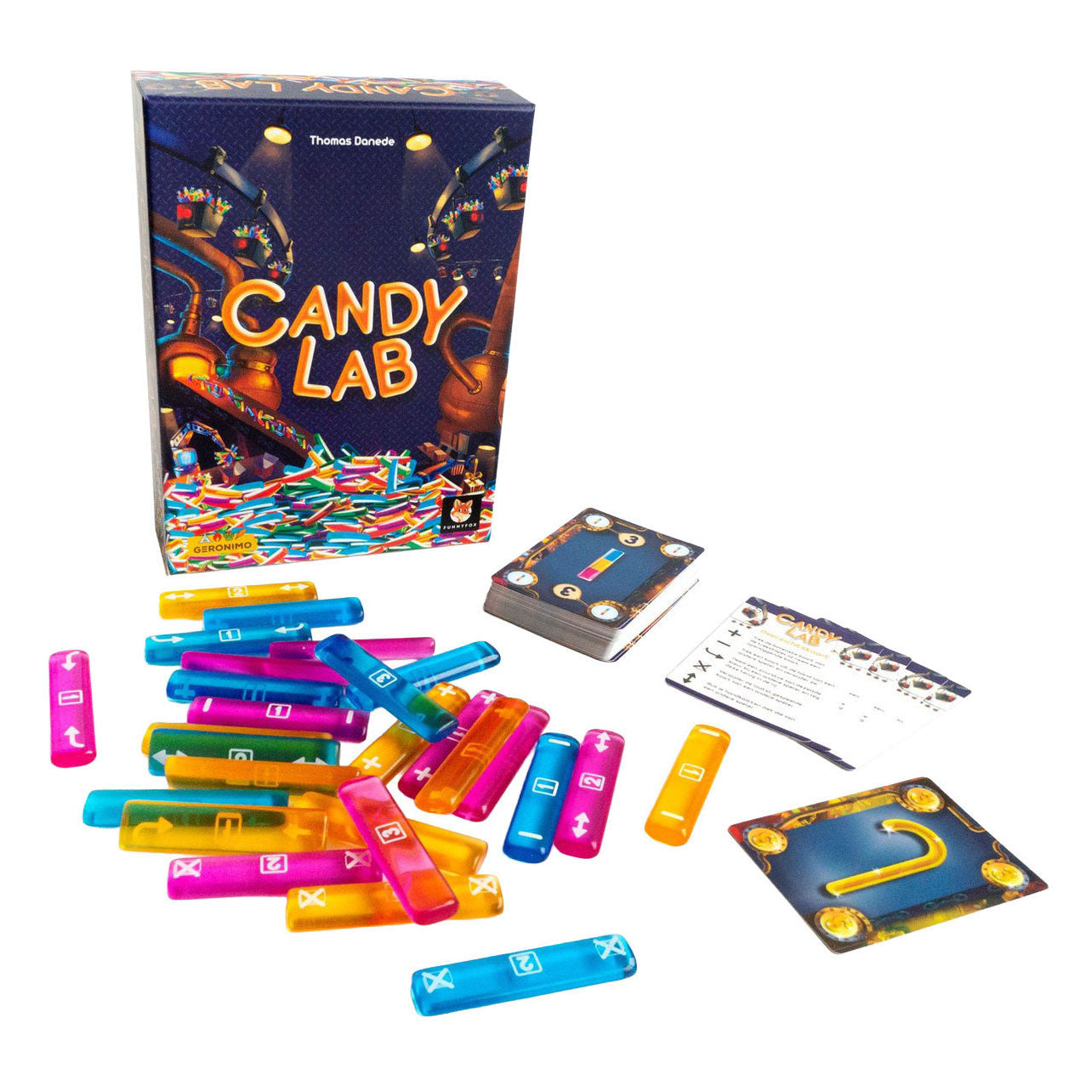 Geronimo Games kaartspel candy lab