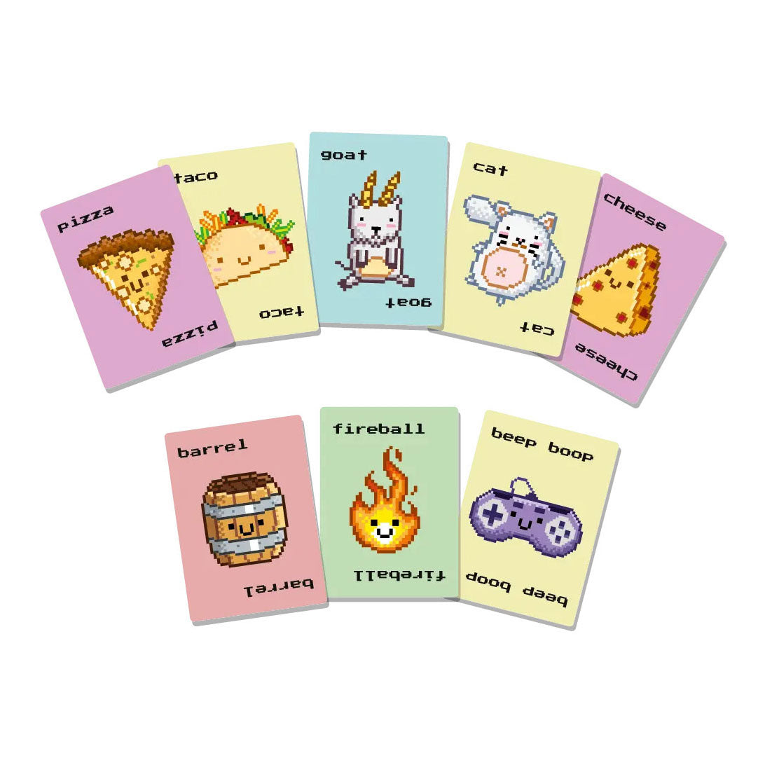 Geronimo Games kaartspel taco cat goat cheese pizza - 8-bit editie