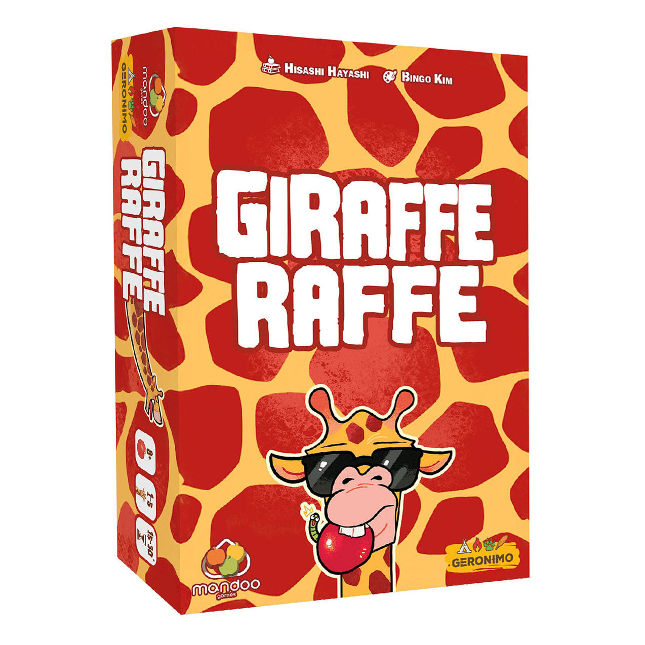 Geronimo Games kaartspel giraffe raffe