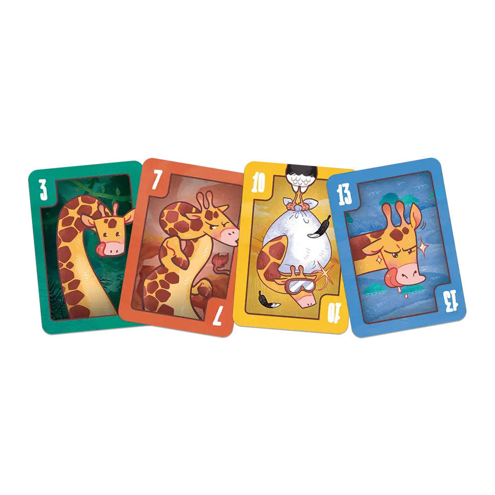 Geronimo Games kaartspel giraffe raffe