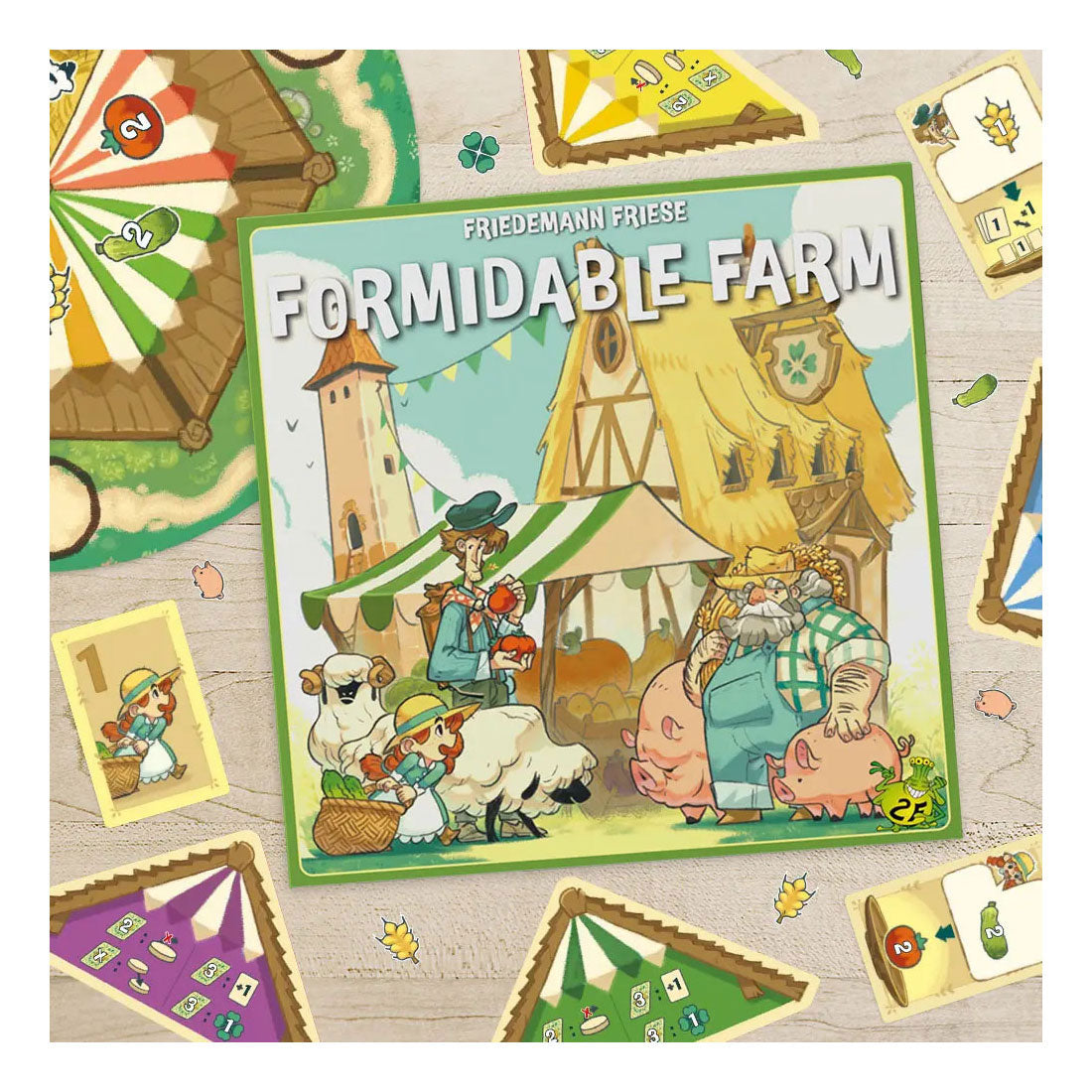 Geronimo Games bordspel formidable farm