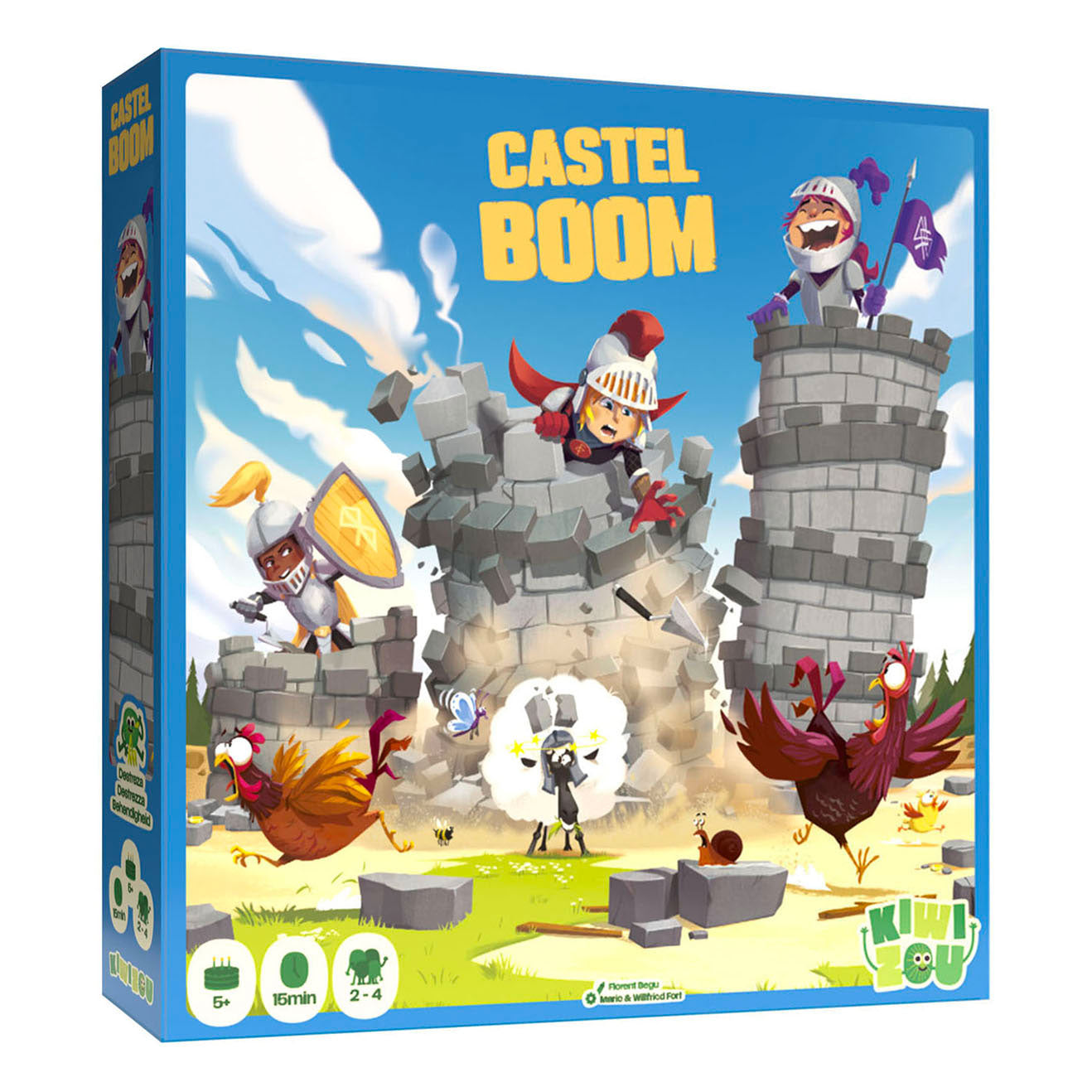 Geronimo Games Kiwizou bordspel castel boom