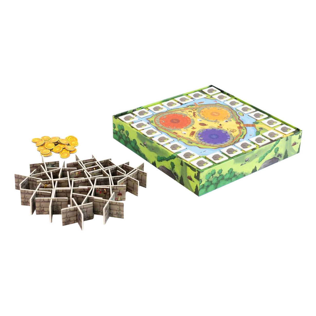 Geronimo Games Kiwizou bordspel castel boom