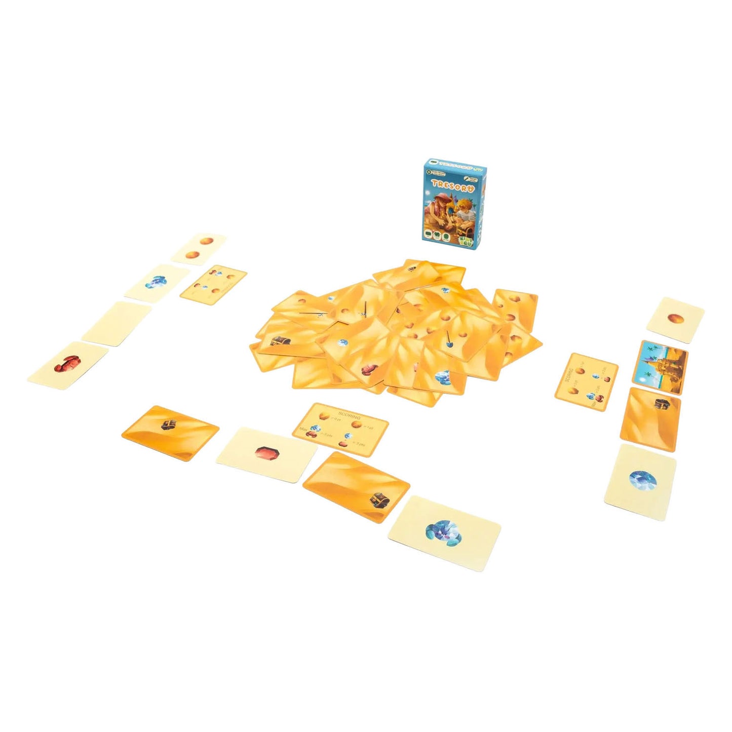 Geronimo Games Kiwizou trésoro kaartspel