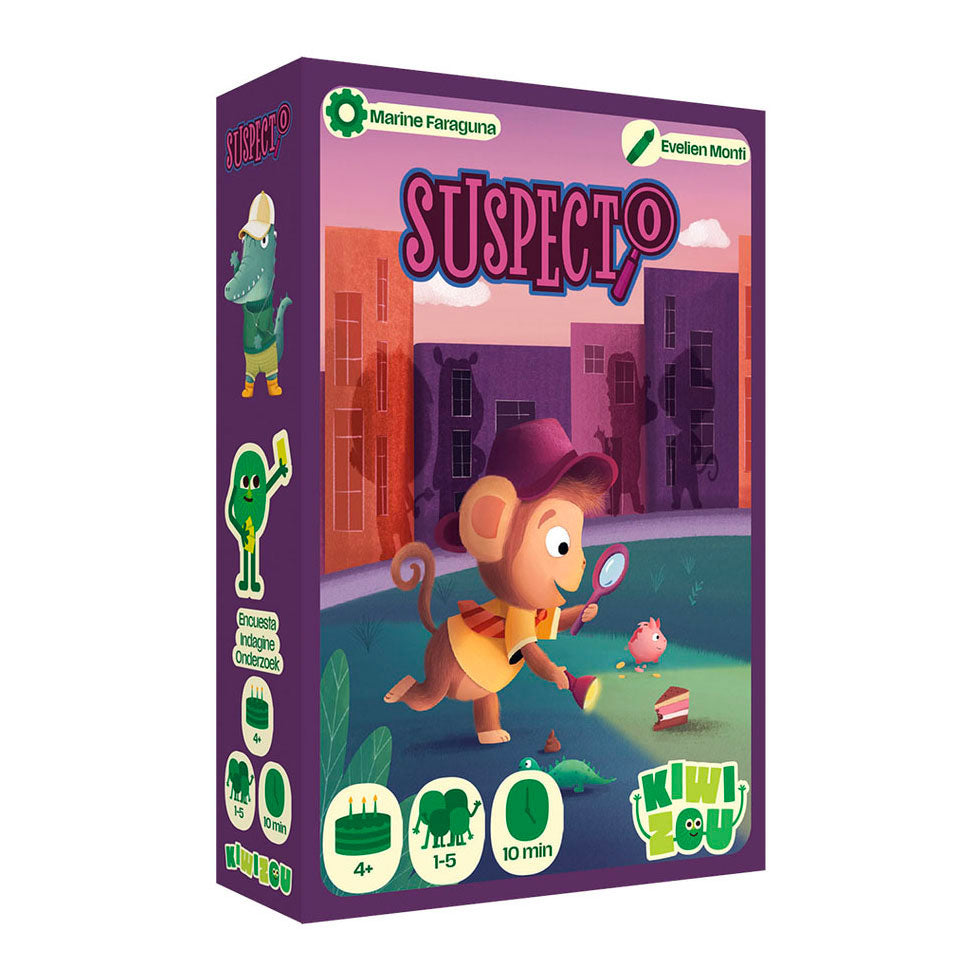 Geronimo Games Kiwizou kaartspel suspecto
