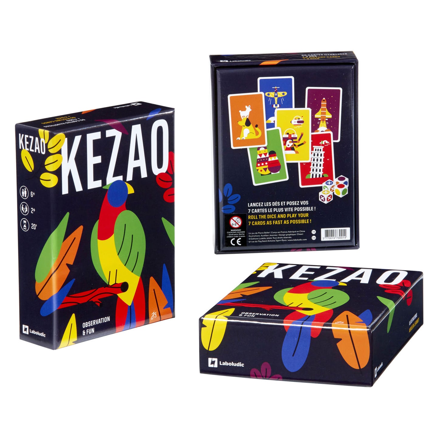 Geronimo Games Kiwizou kaartspel kezao
