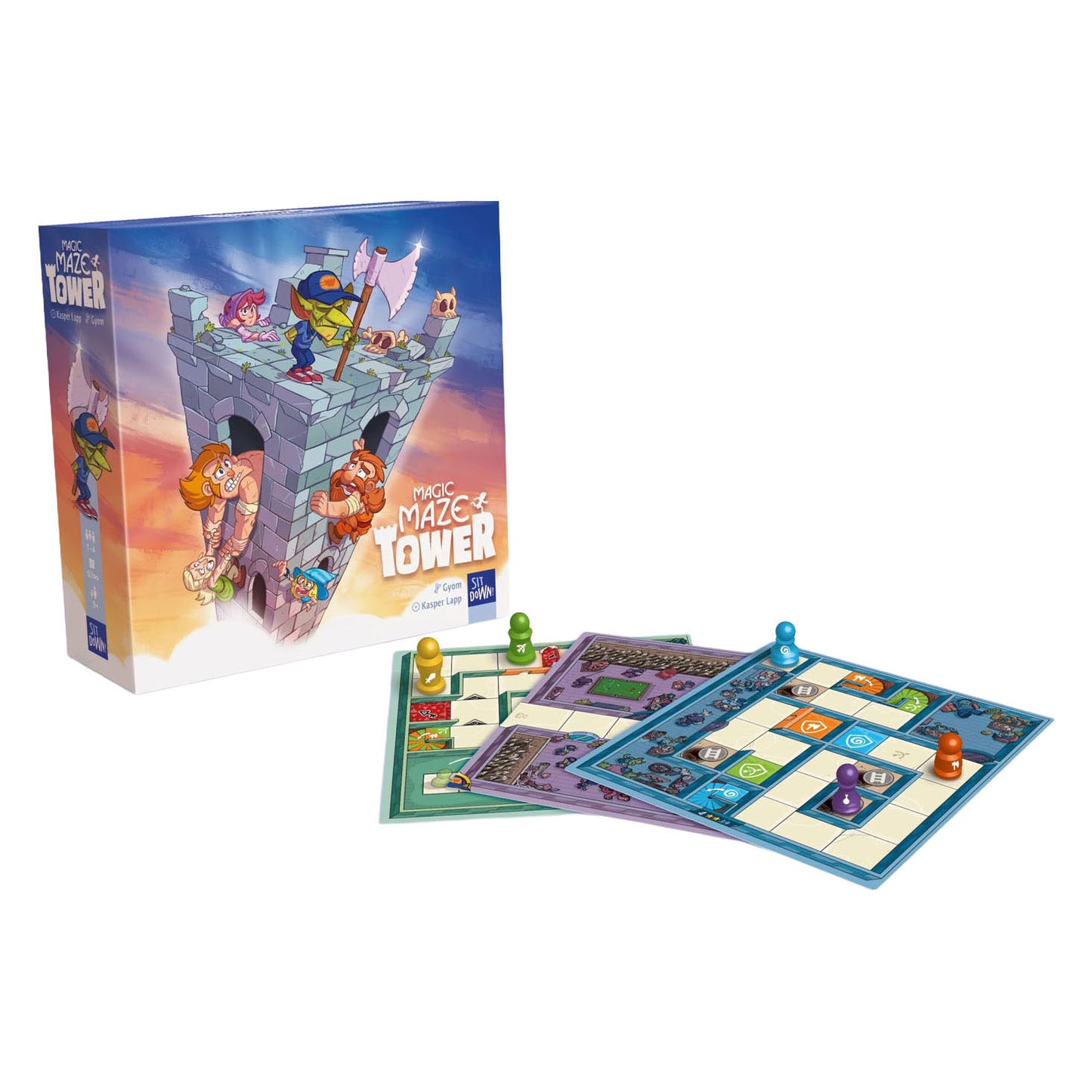 Geronimo Games Sit down bordspel magic maze tower