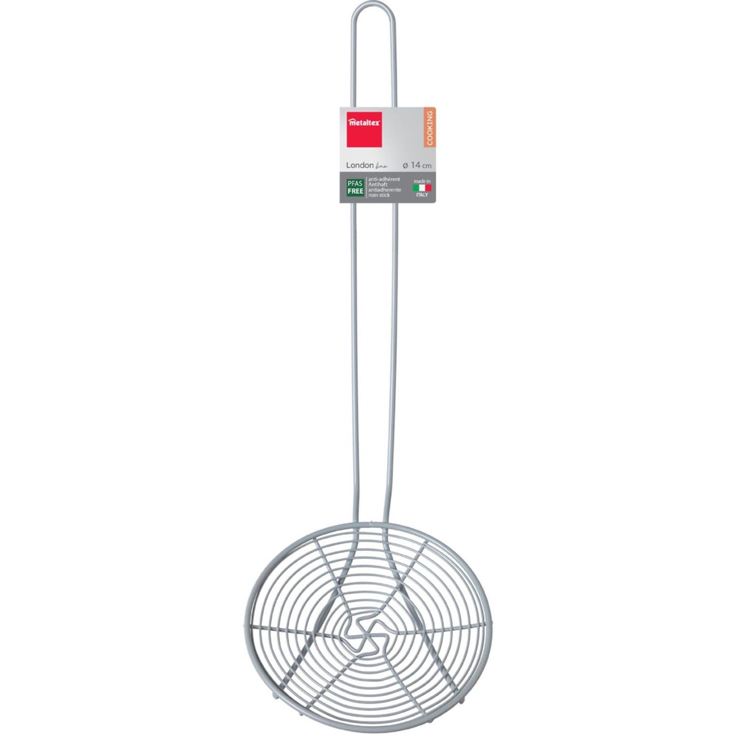 Metaltex london line schuimspaan 14cm