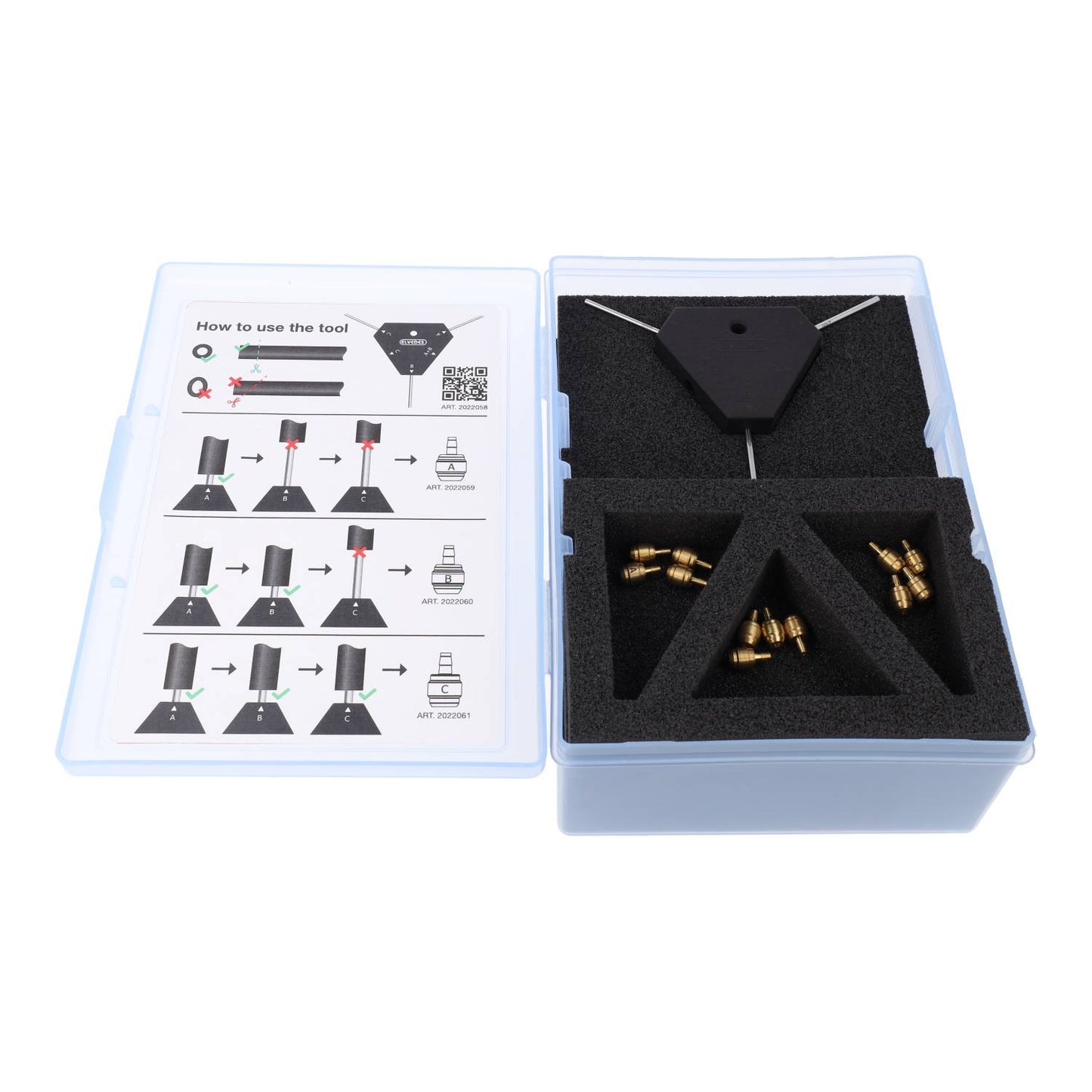 Elvedes Remslang meetkit met universele inserts