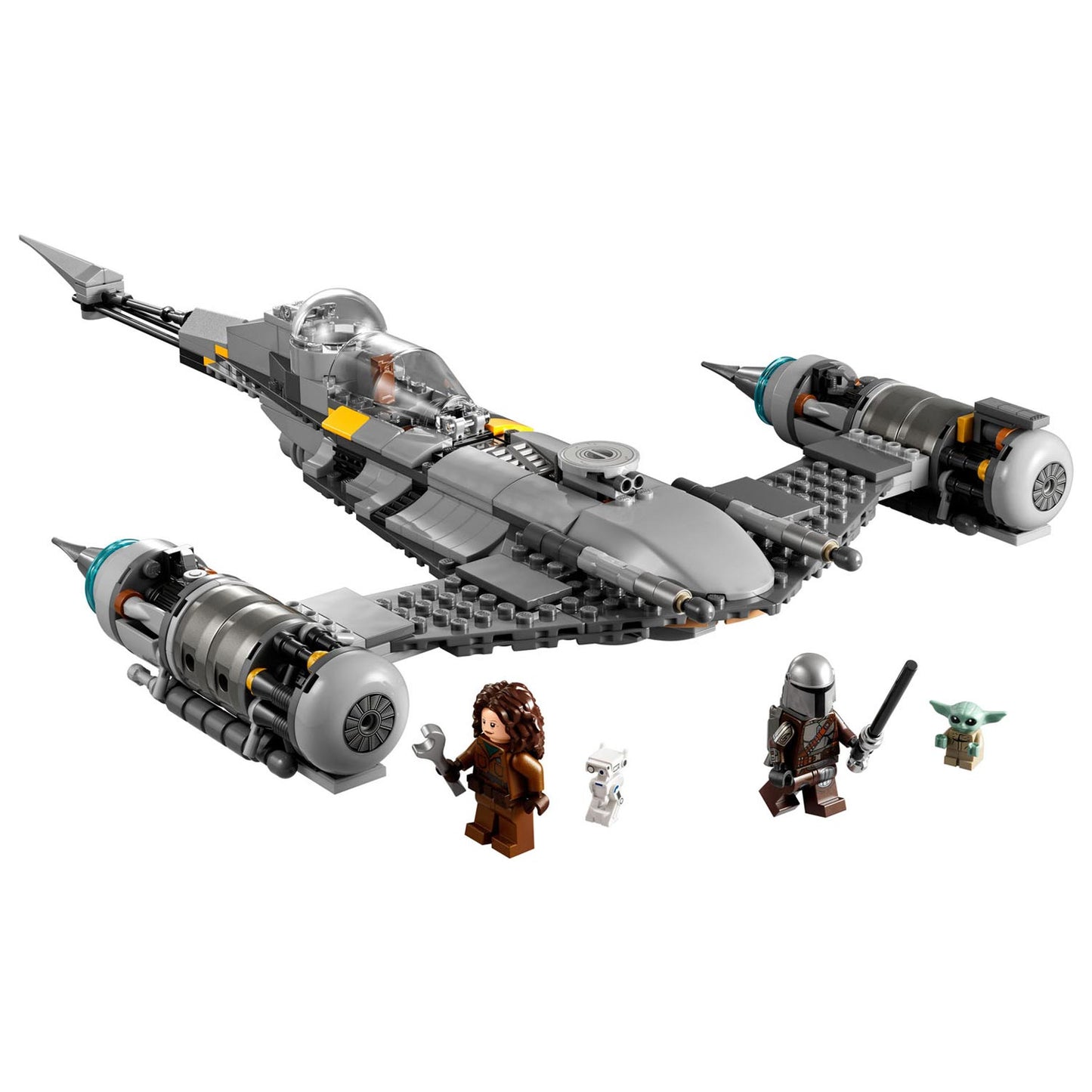 LEGO star wars 75325 de mandalorians n-1 starfighter