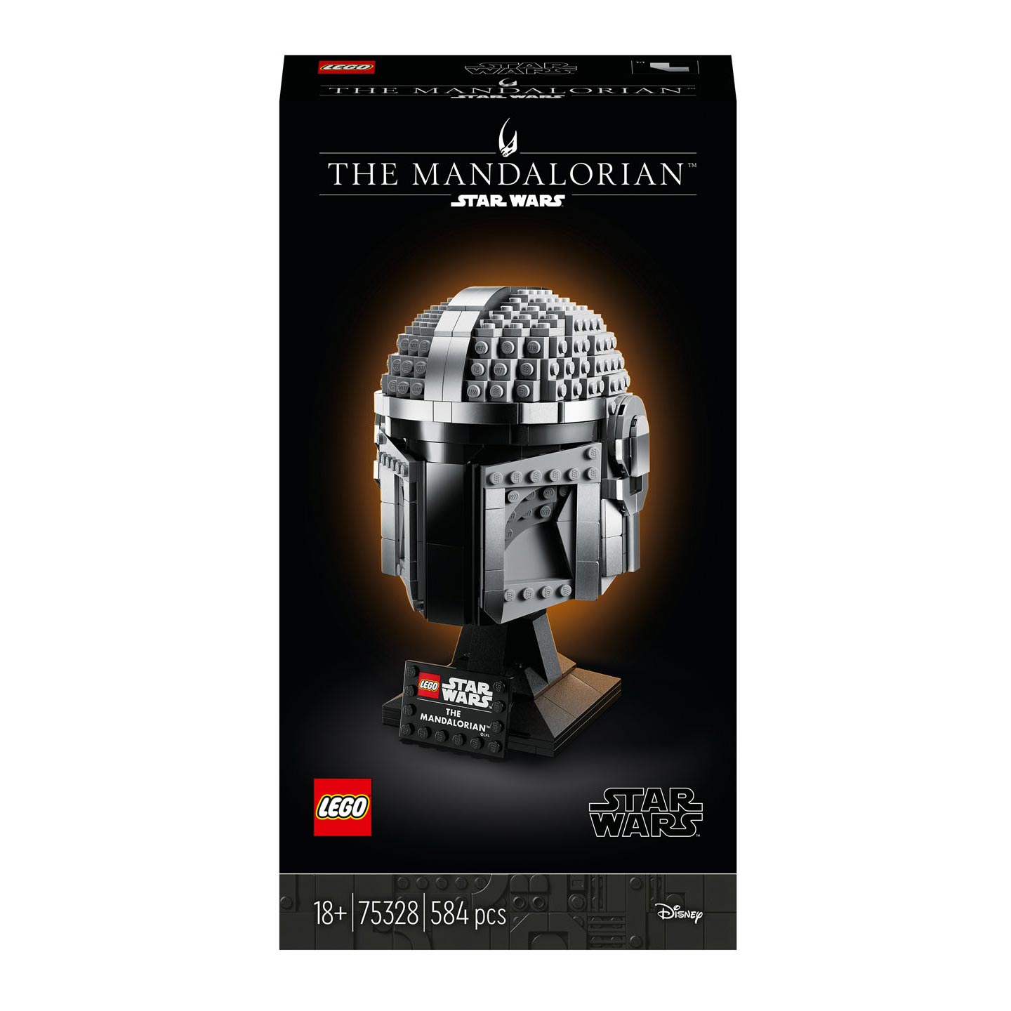 LEGO star wars 75328 the mandalorian helm