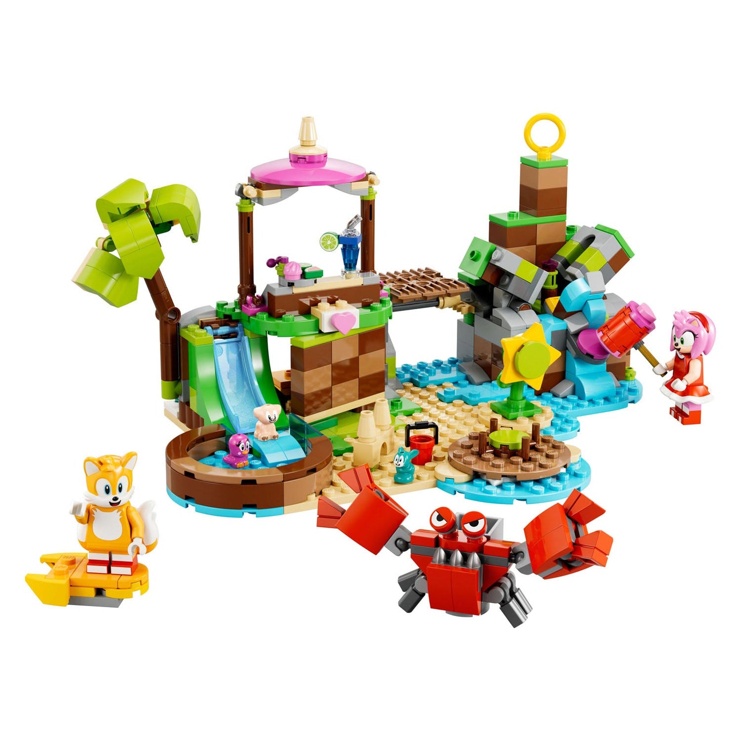 LEGO sonic the hedgehog - amy's dierenopvangeiland constructiespeelgoed (76992)
