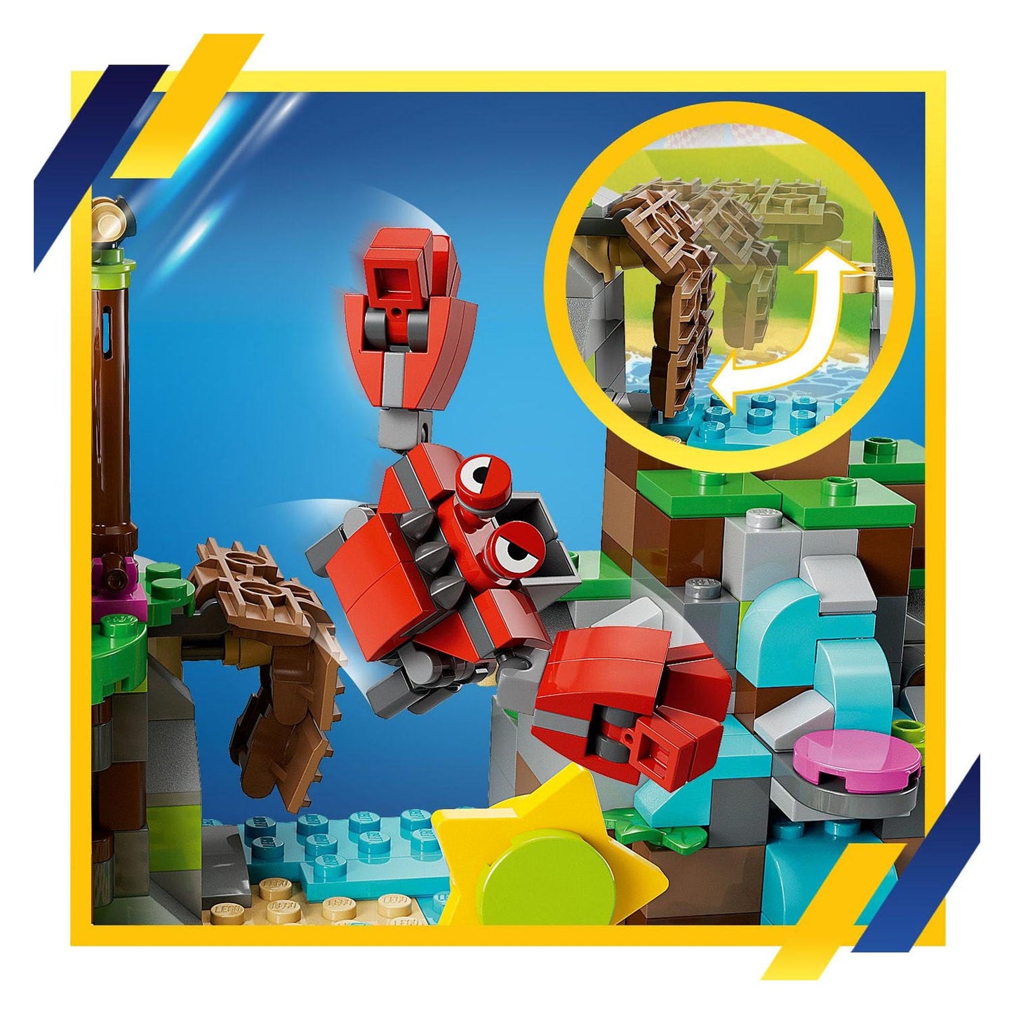 LEGO sonic the hedgehog - amy's dierenopvangeiland constructiespeelgoed (76992)