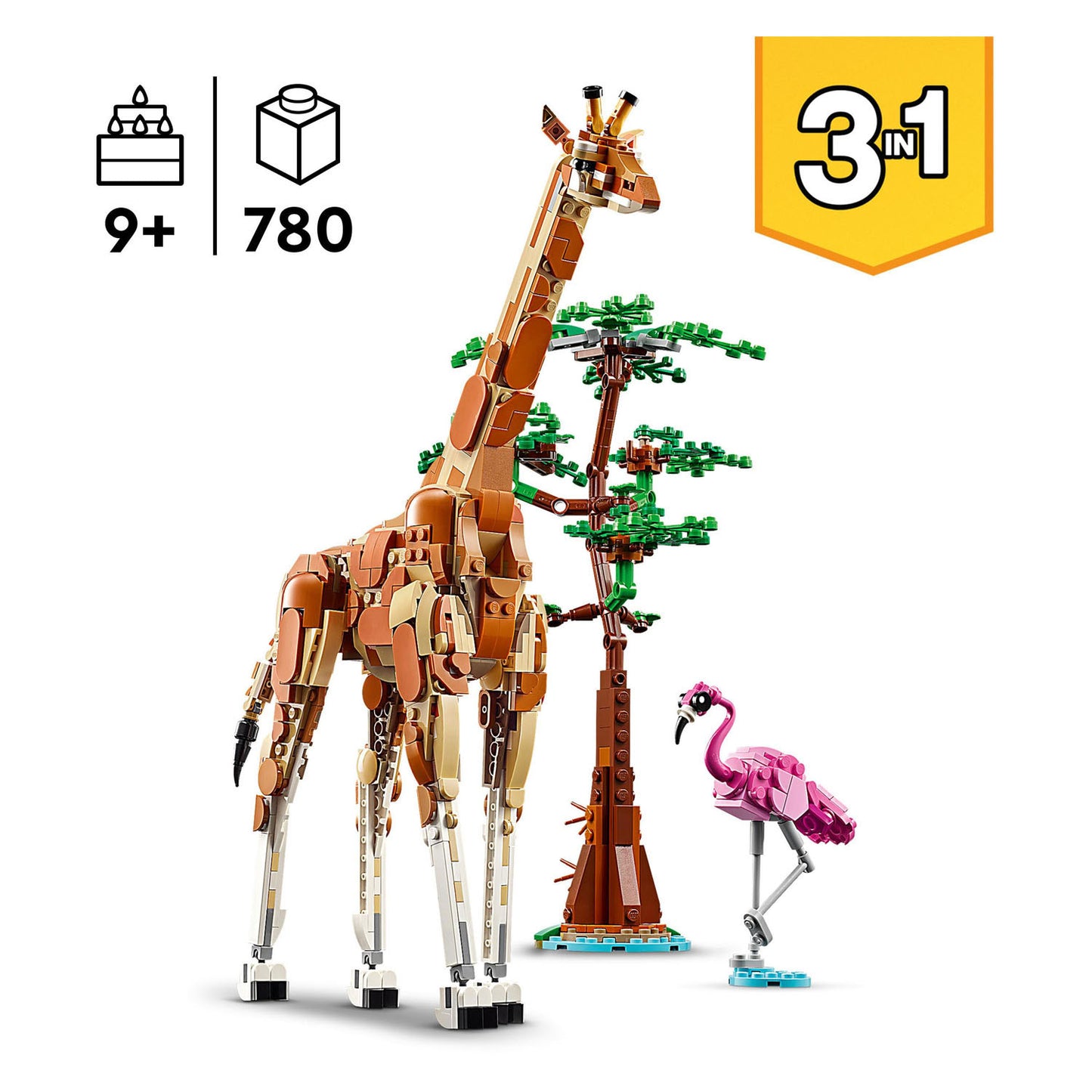 LEGO creator 3in1 safaridieren - 31150