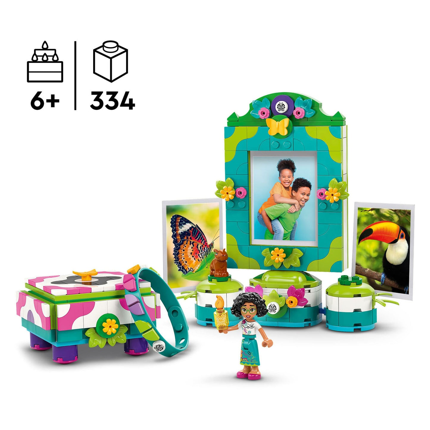 LEGO disney 43239 mirabels fotolijstje en sieradendoos