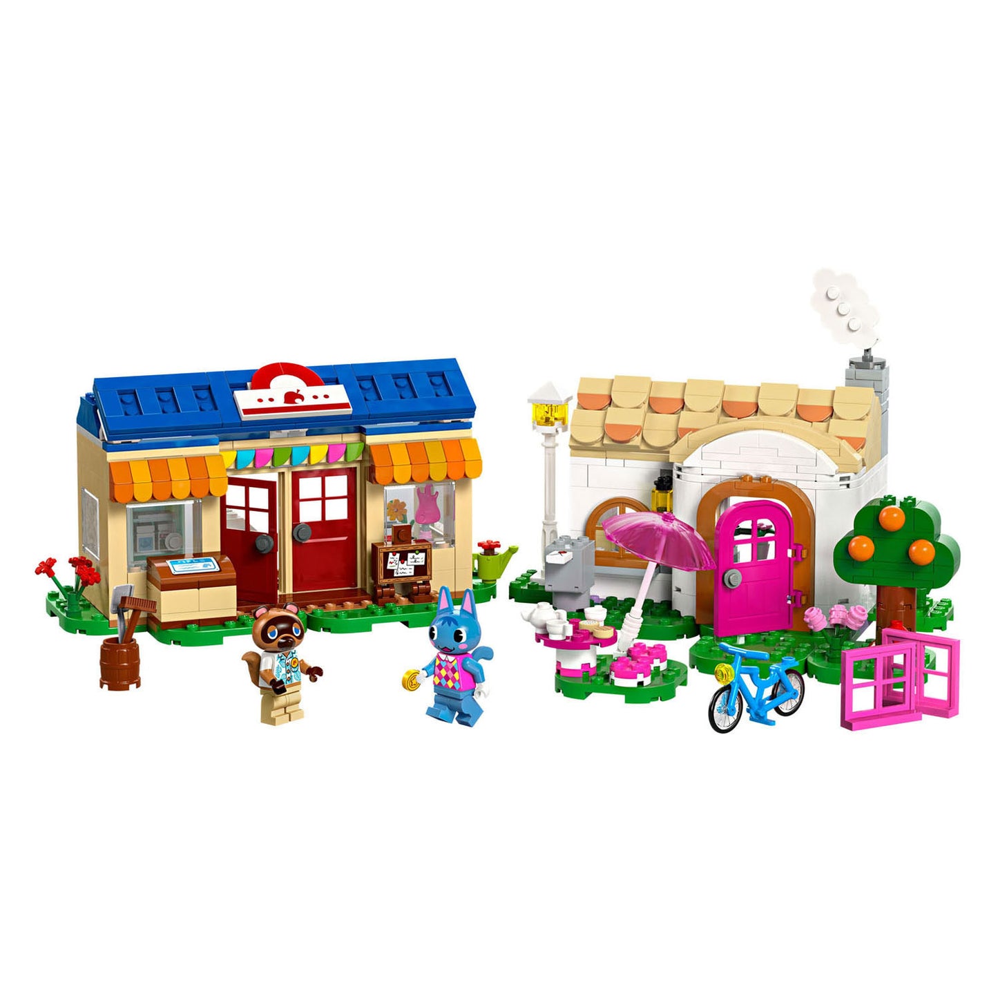 LEGO animal crossing 77050 nooks hoek en rosies huis