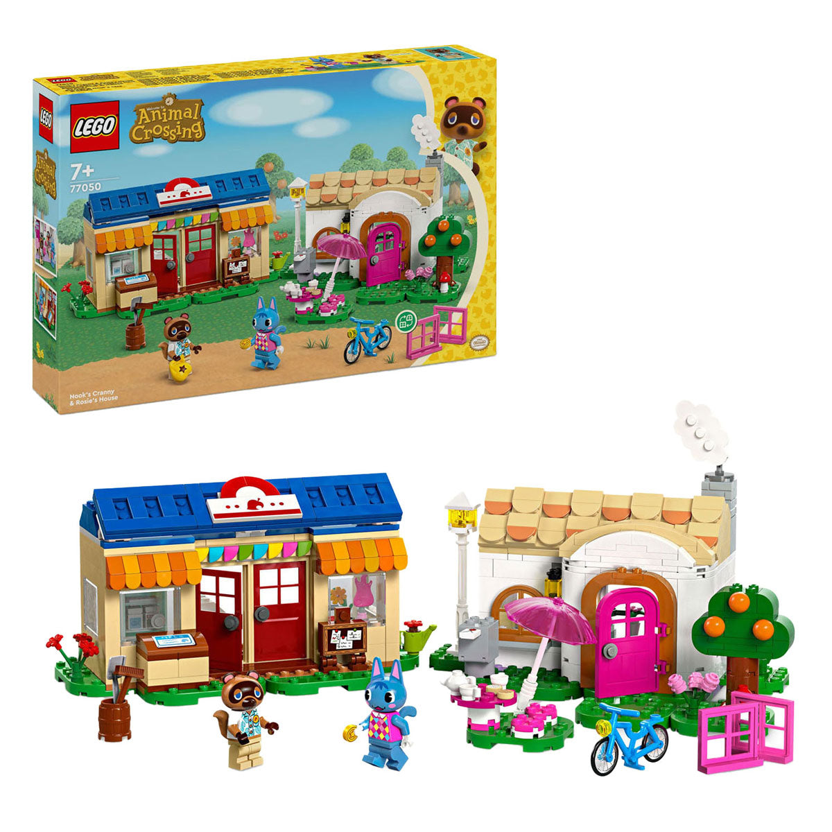 LEGO animal crossing 77050 nooks hoek en rosies huis