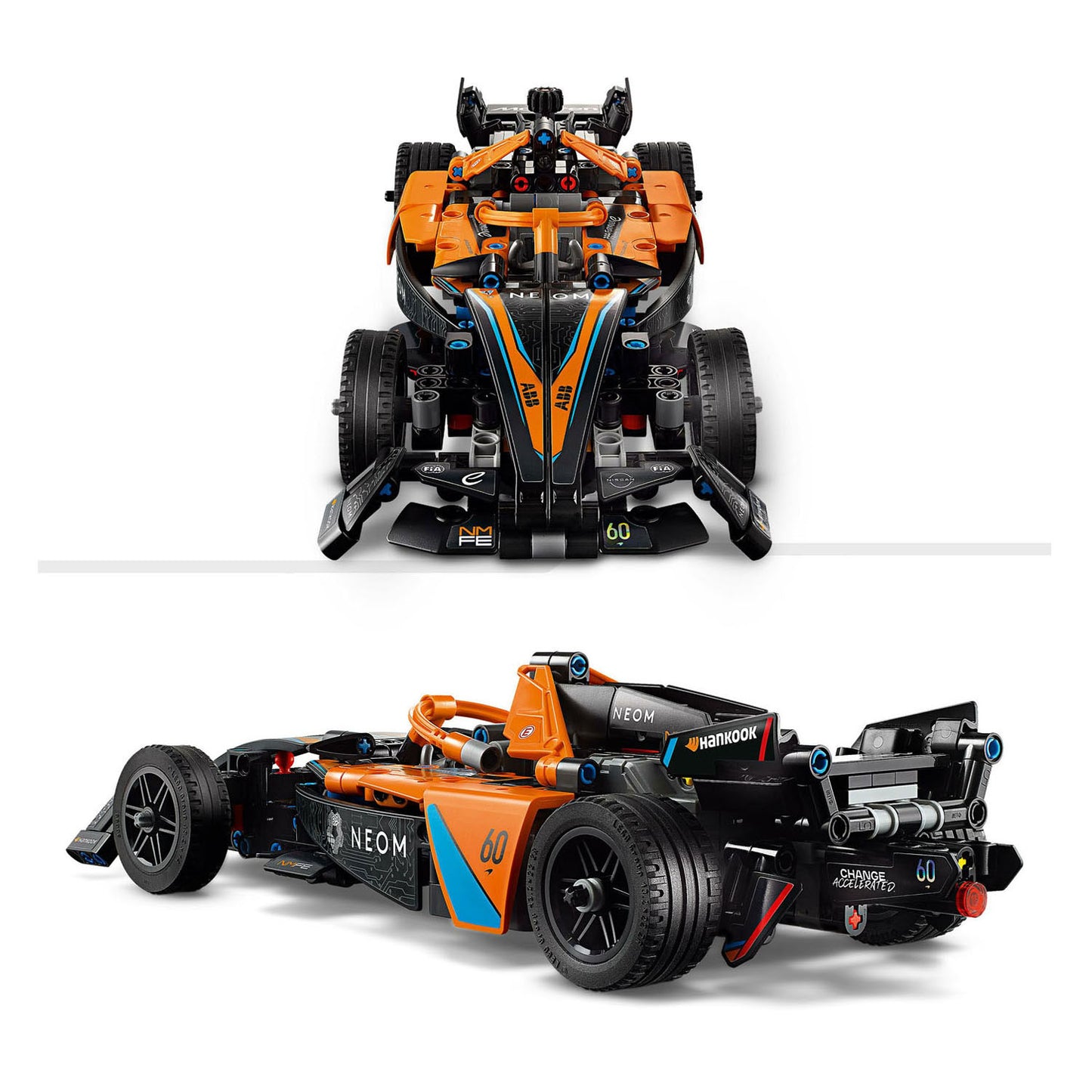 LEGO technic neom mclaren formula e racewagen - 42169