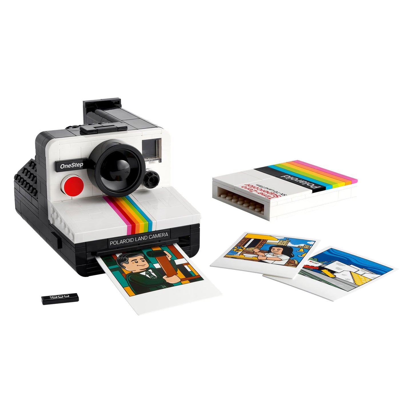 LEGO ideas polaroid onestep sx-70 camera constructiespeelgoed (21345)