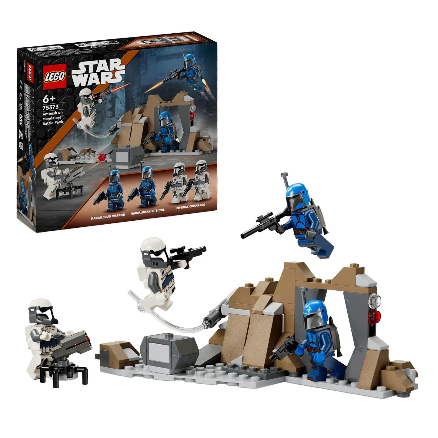 LEGO star wars 75373 hinderlaag op mandalore battle pack