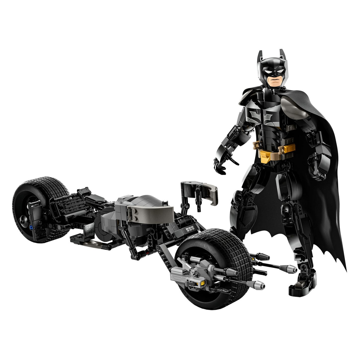 LEGO super heroes 76273 batman bouwfiguur en de bat-pod motor