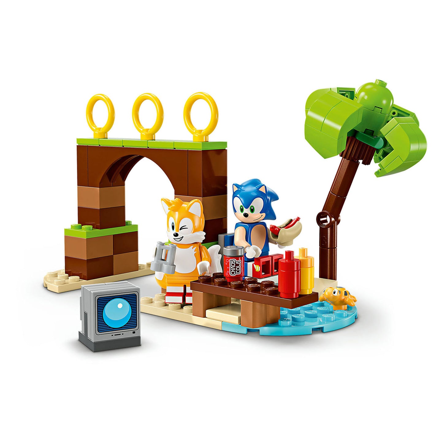 LEGO sonic 76997 tails' avonturenboot