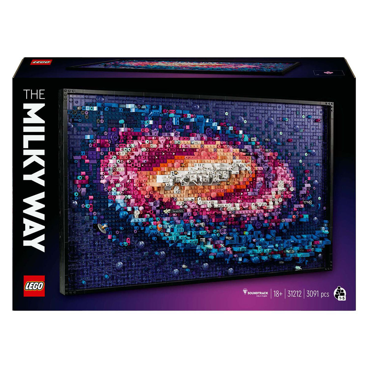LEGO art - het melkwegstelsel constructiespeelgoed (31212)