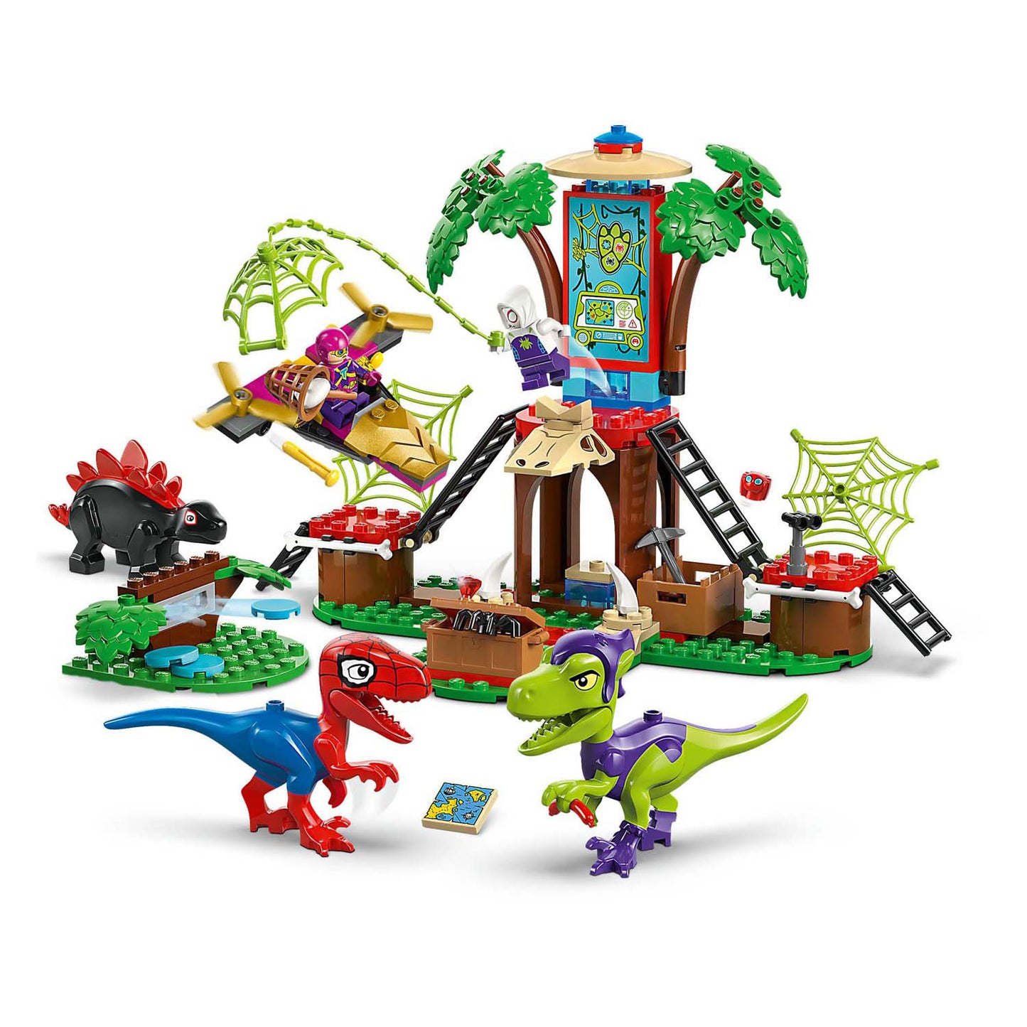 LEGO spidey 11200 spidey en gobby's raptorstrijd bij de boomhut